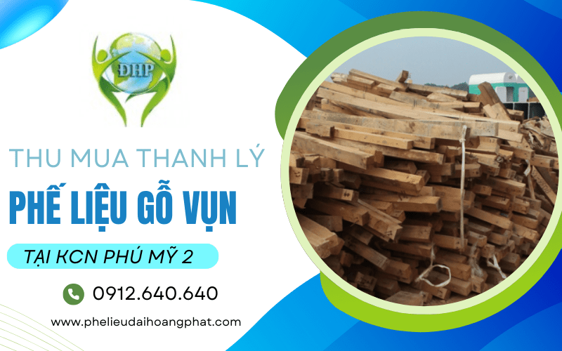 thu mua phế liệu gỗ vụn
