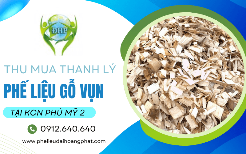 thu mua phế liệu gỗ vụn