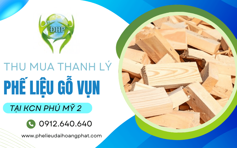 thu mua phế liệu gỗ vụn