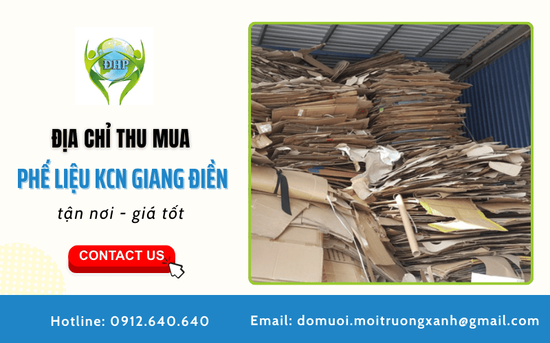 thu mua phế liệu KCN Giang Điền