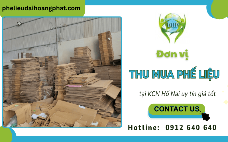 Thu mua phế liệu KCN Hố Nai